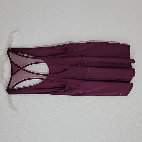 Lululemon trankil tank red grape mesh size 8 - Picture 4 of 9